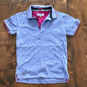 Ted baker Kids' Polo Shirt with purple and Pink Accents